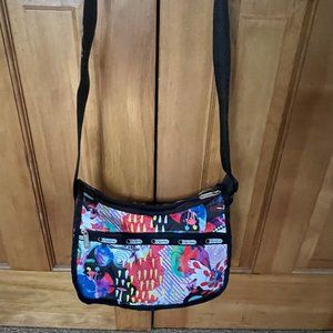 Lesportsac Psychodelic Print Crossbody Bag